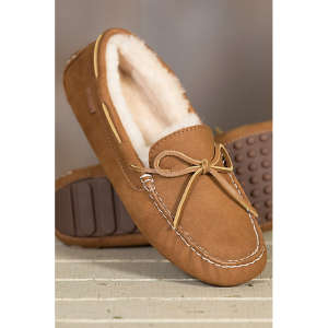 Genuine Leather Women Casual Moccasin Shoes for Winter