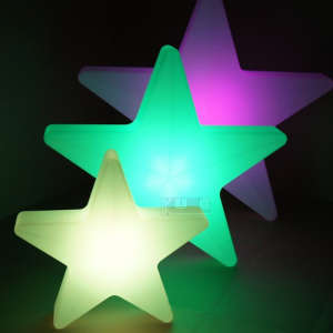 Christmas Light LED Stars Battery Operated Remote Control