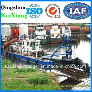 Working Capacity 1000cbm/H Cutter Head Suction Dredger for Hot Sale